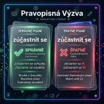 Zúčastnit se x zúčastnit se – Pravopis, který vás překvapí featured_image
