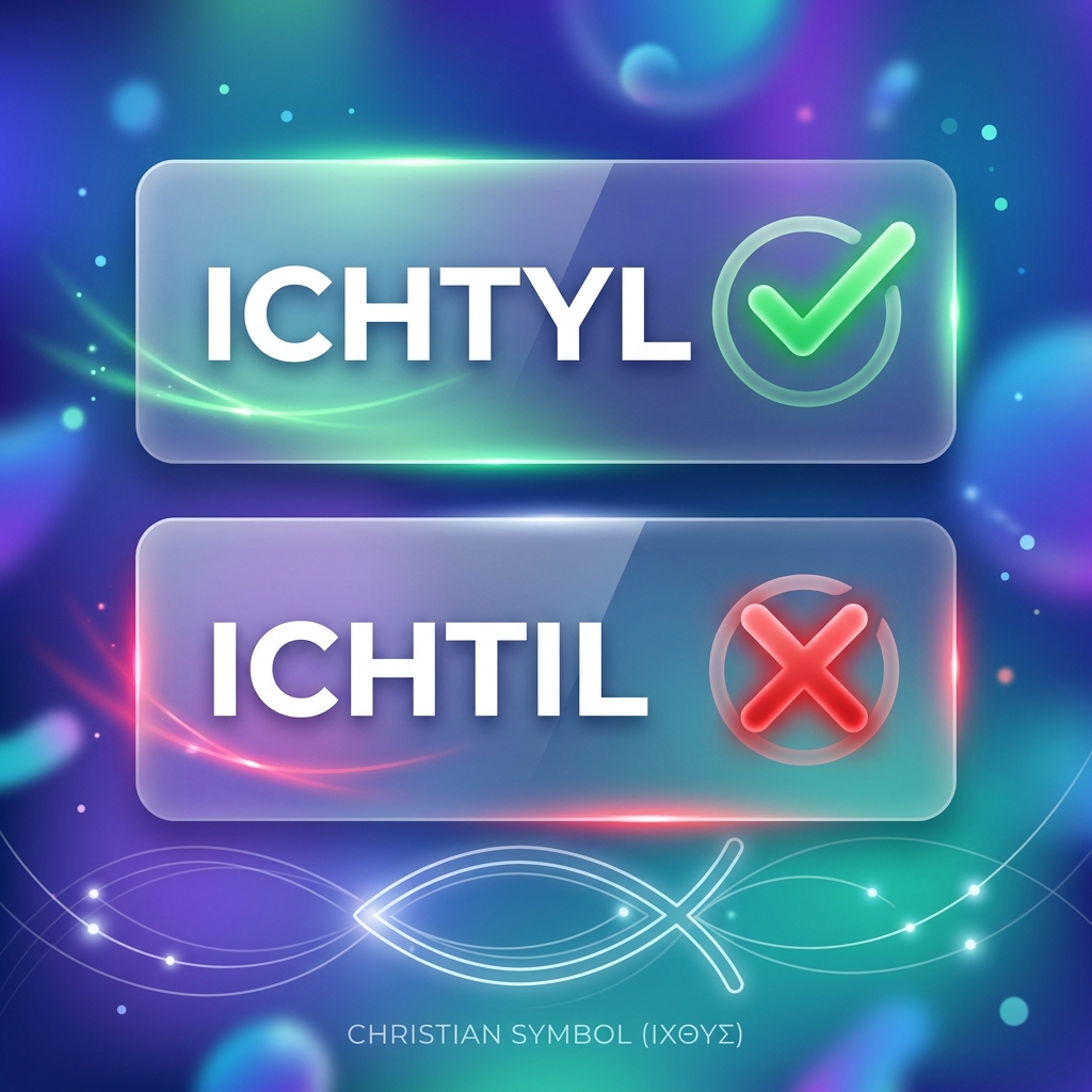 Ichtýl x ichtil: Správné psaní a význam slova 2 Ichtýl a jeho pravopis