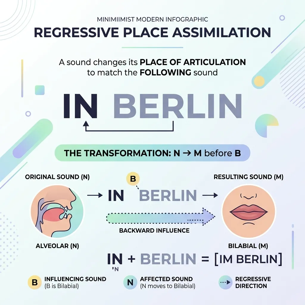 Regresivní asimilace diagram
