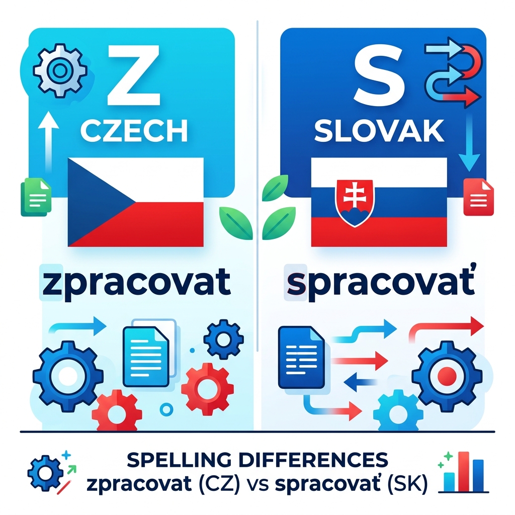 Pravopisné rozdíly u předpon s a z v praxi